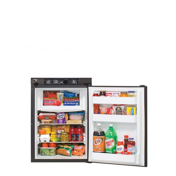 Norcold 2.7 Cu Ft AC/DC/LP 3-Way Refrigerator - Black Trim — Upfitters