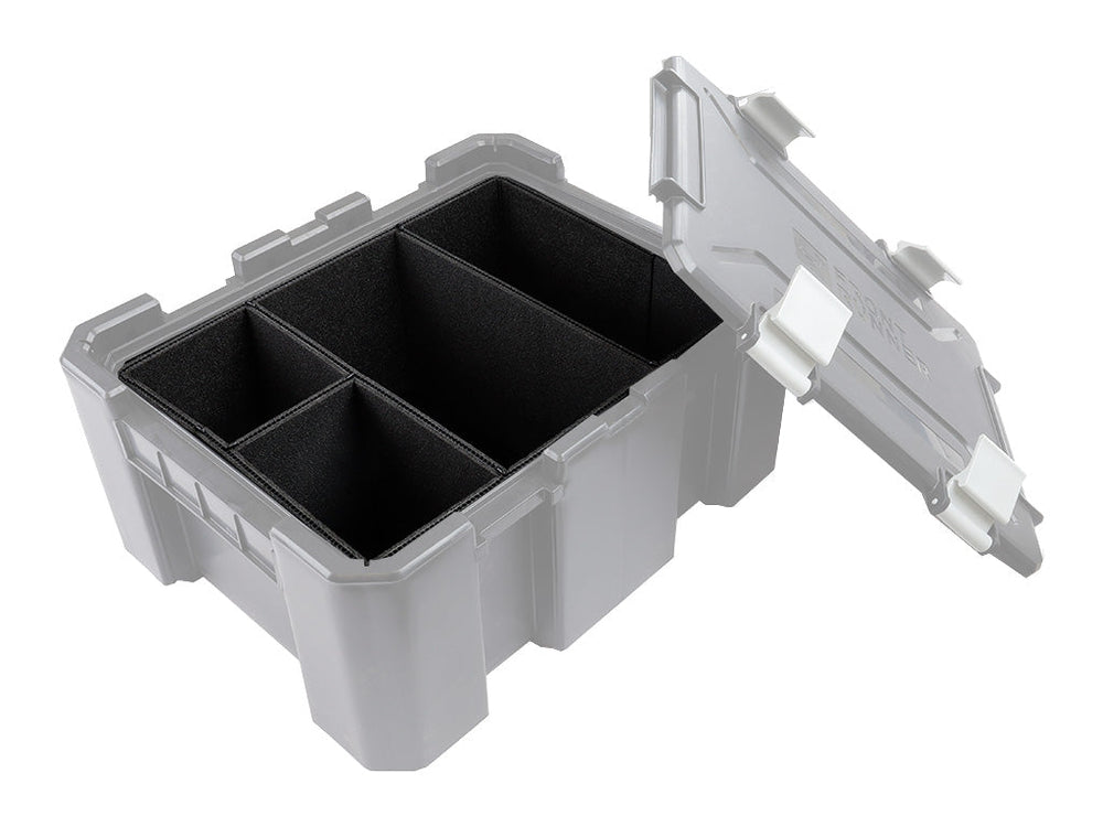 Utility and Craft Storage Box with Adjustable Dividers